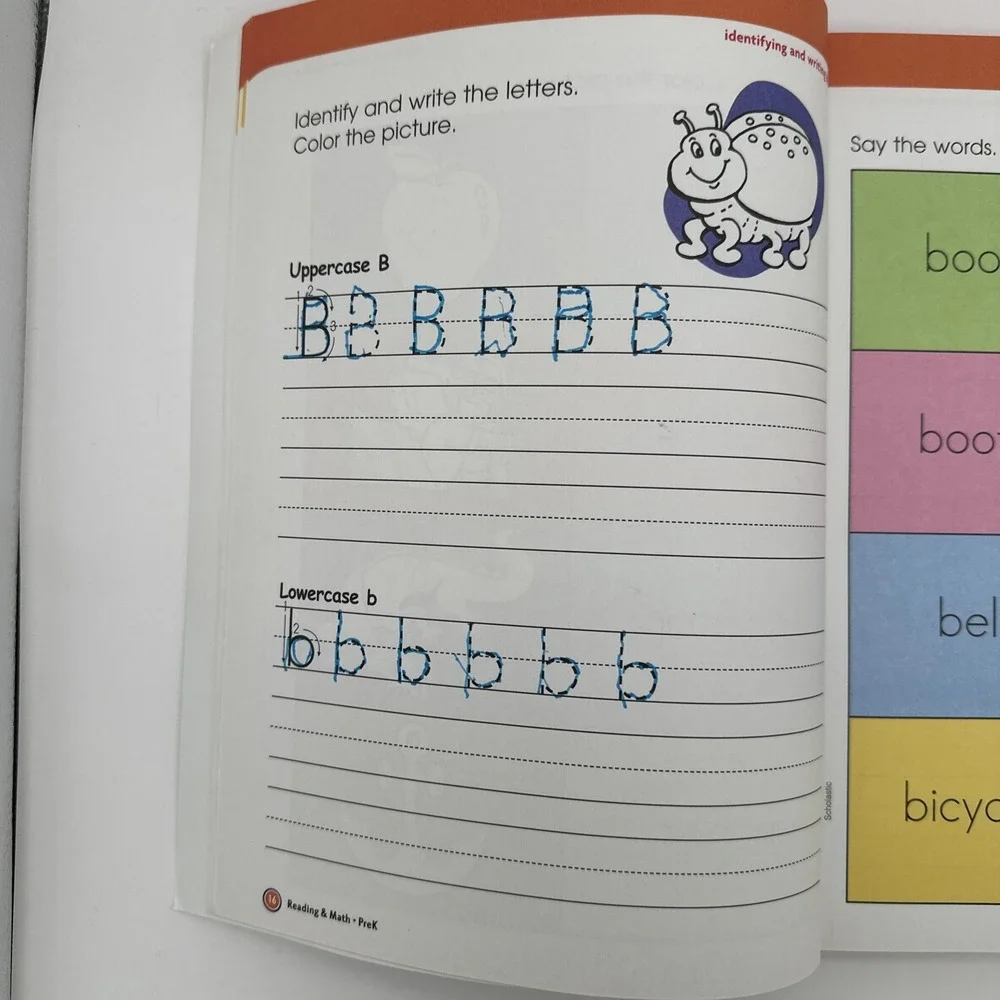 Scholastic‎ Pre-Kindergarten Jumbo Workbooks Paperback Children Ages 3-4 New